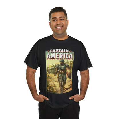 Captain America T-Shirt - Ben Harvey Art - Marvel Comics