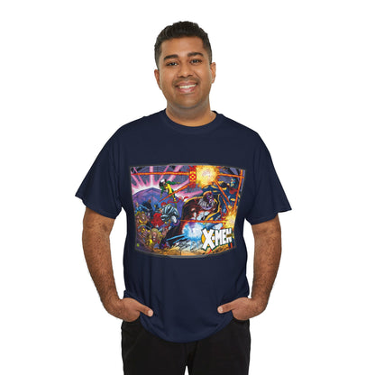 X-Men: Age of Apocalypse T-Shirt - John Romita Jr Art - Magneto, Rogue, Colossus, Quicksilver, Sabretooth, Quicksilver - Omega - Marvel Comics