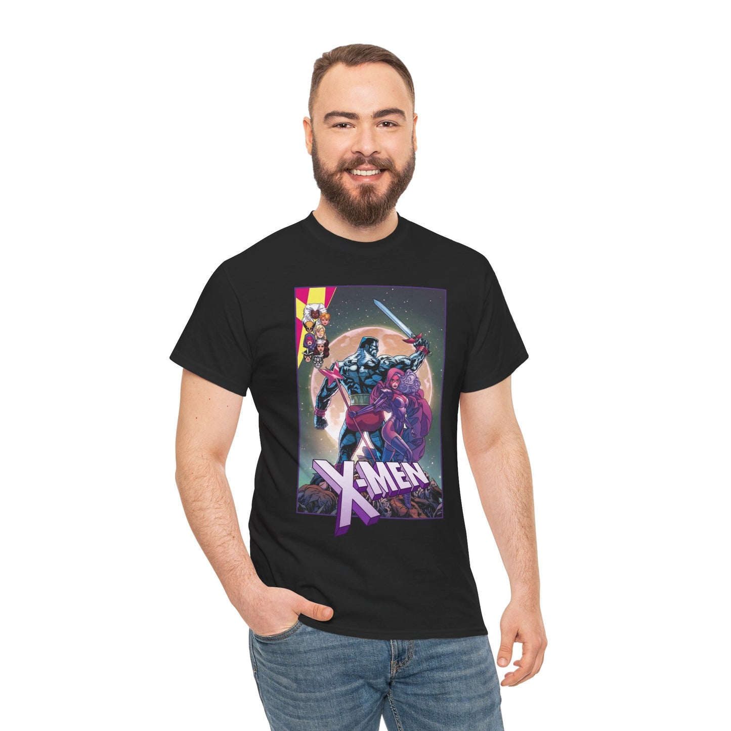 X-Men T-Shirt - Russell Dauterman Art - Colossus & Psylocke - Marvel Comics