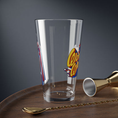 Wonder Woman Pint Glass, 16oz - Lynda Carter - Diana Prince of Paradise Island - 1970s Superhero TV - DC Comics