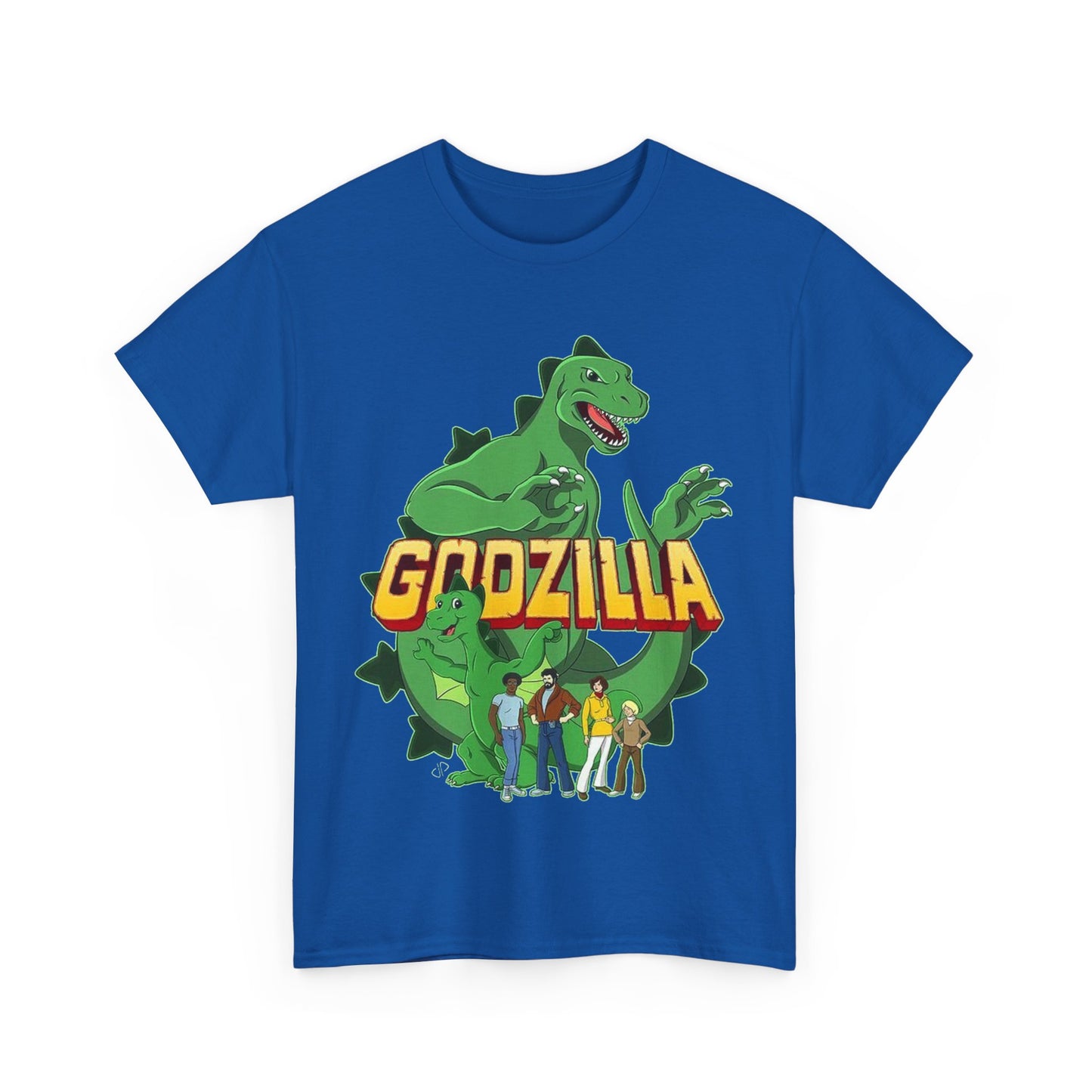 Godzilla T-Shirt - Popular 1970s Hanna-Barbera Cartoon - Godzooky - Retro 70s Animation - Toho - King of the Monsters
