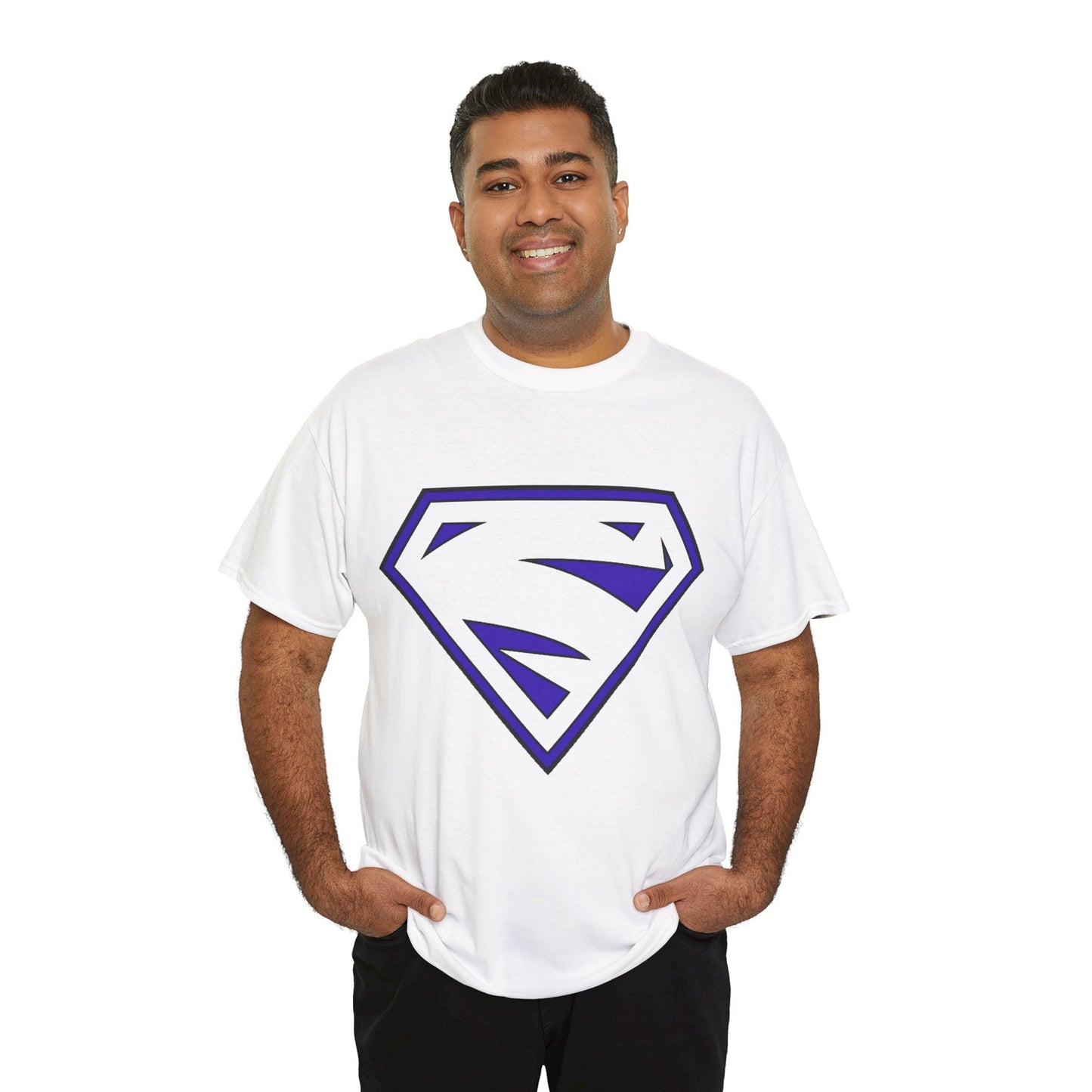 Electric Superman Logo T-Shirt - Clark Kent - Man of Steel - DC Comics - 1990s Storyline