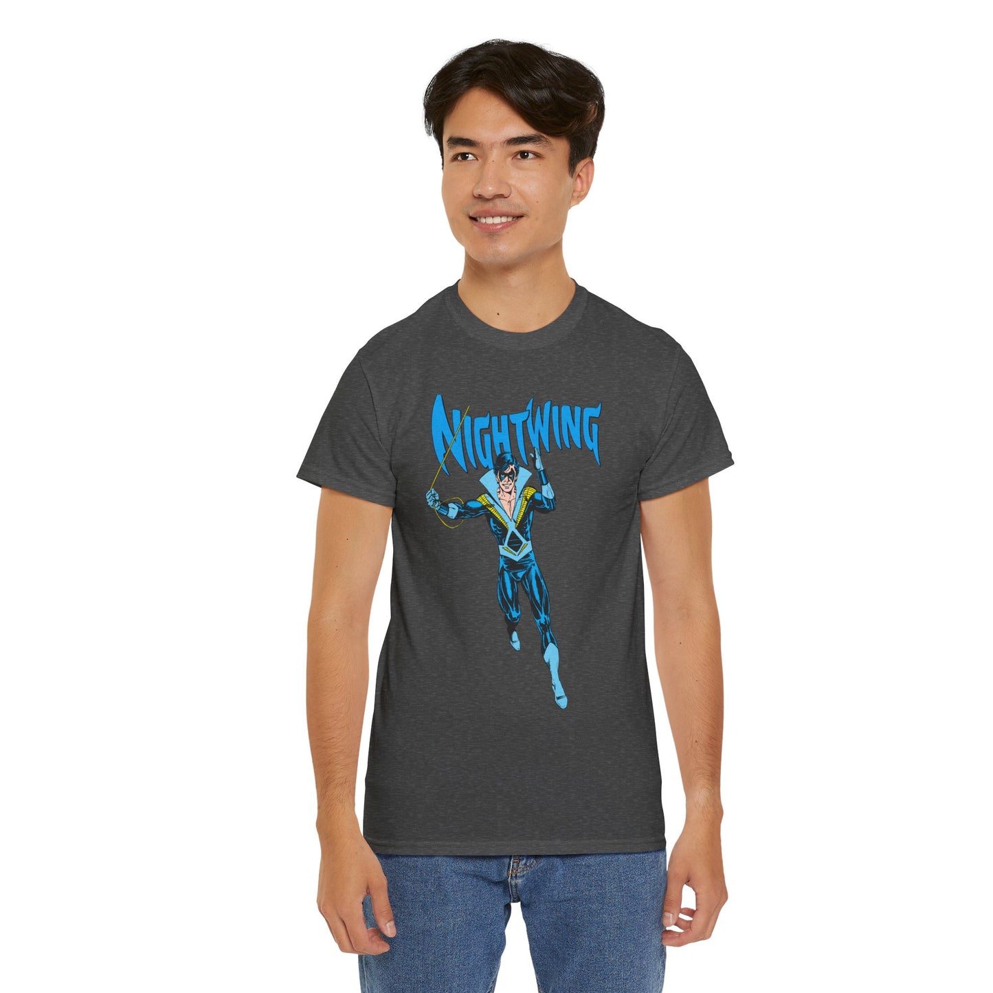 Nightwing T-Shirt - George Perez Art - New Teen Titans, Dick Grayson - DC Comics - Batman's Former Sidekick, Titans Leader