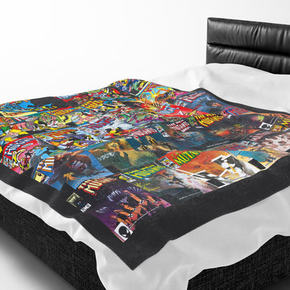 New Mutants Blanket - Bob McLeod and Bill Sienkiewicz Art - Marvel Comics - Soft & Comfy