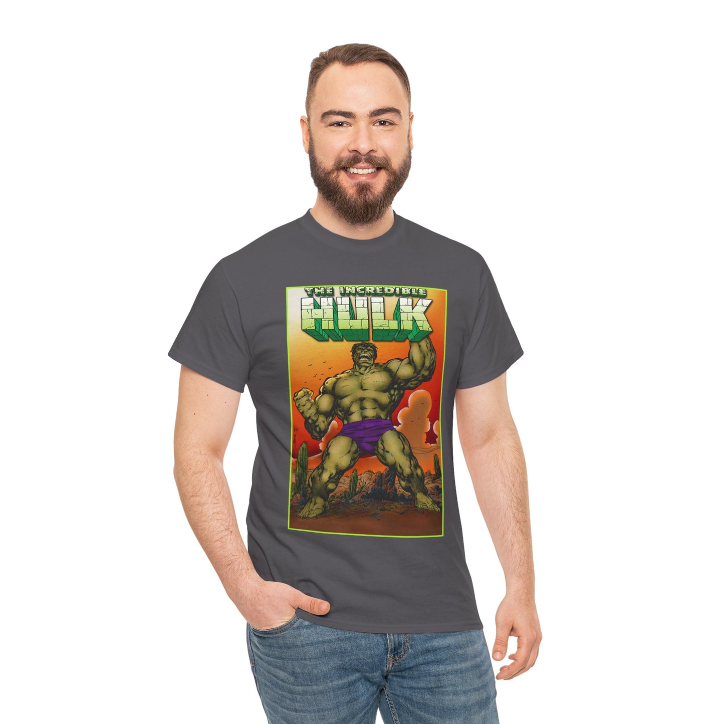 Incredible Hulk T-Shirt - John Byrne Art - Bruce Banner - Marvel Comics