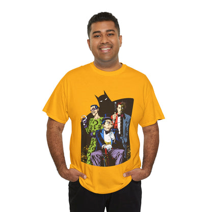 Riddler, Two-Face, Penguin T-Shirt - Brian Bolland Art - DC Comics