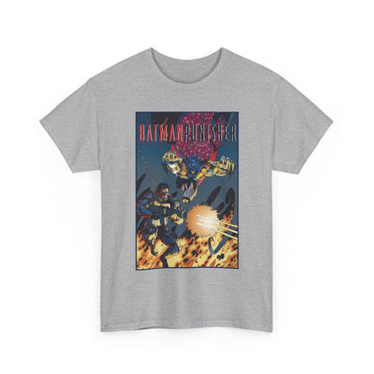 Batman/Punisher T-Shirt - Barry Kitson Art - Lake of Fire, AzBats - DC Comics/Marvel Comics