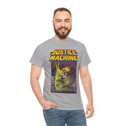 Justice Machine T-Shirt - John Byrne Art - Comico Comics