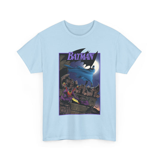 Batman T-Shirt - Norm Breyfogle Art - Etrigan, the Demon - Gotham City and Gargoyles - DC Comics