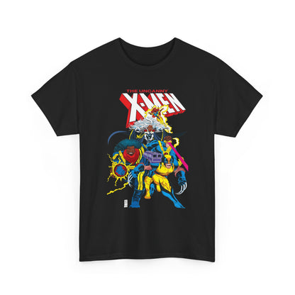 Uncanny X-Men T-Shirt - John Romita Jr Art - Cyclops, Storm, Bishop, Jean Grey, Wolverine - Marvel Comics