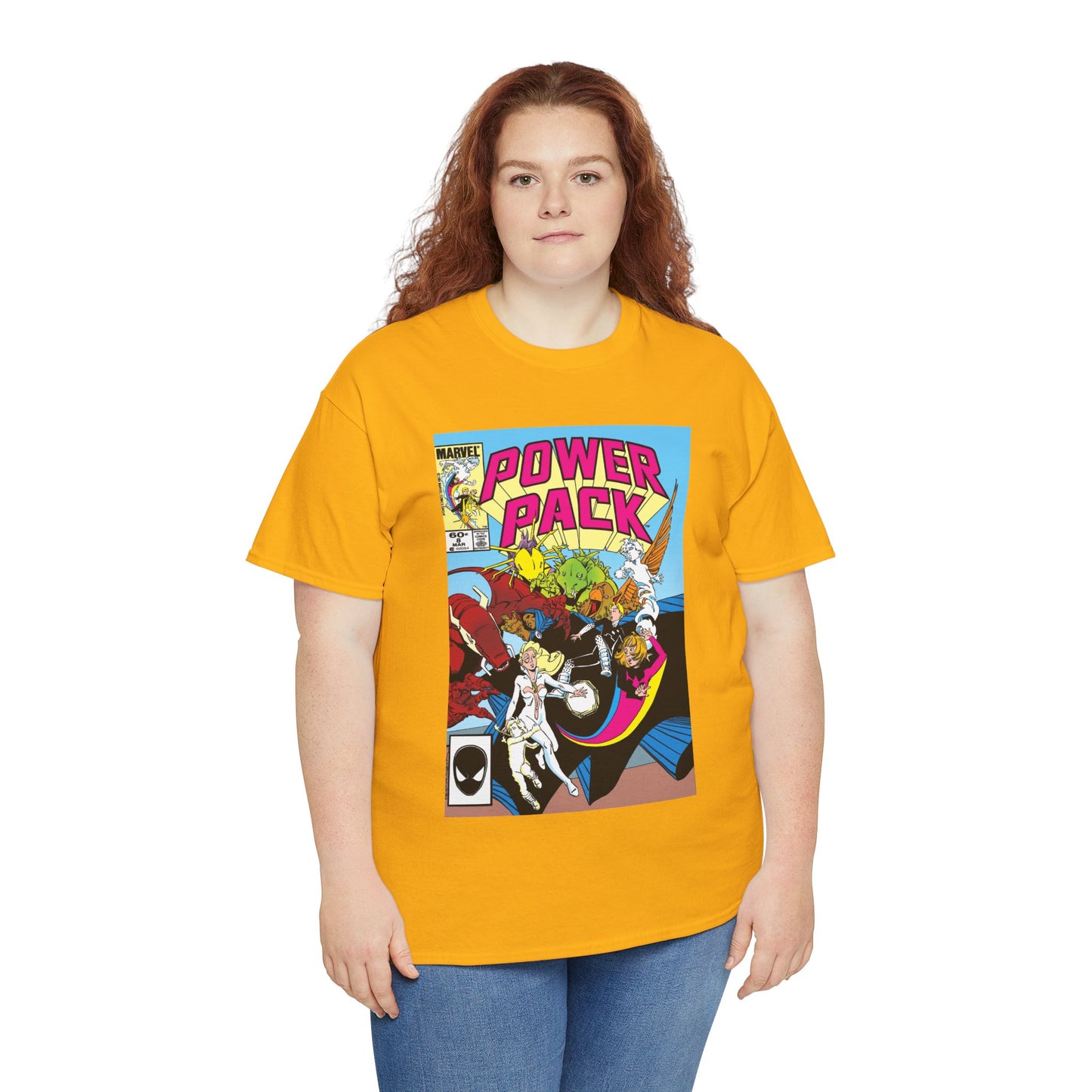 Power Pack #8 T-Shirt - With Cloak & Dagger - Marvel Comics