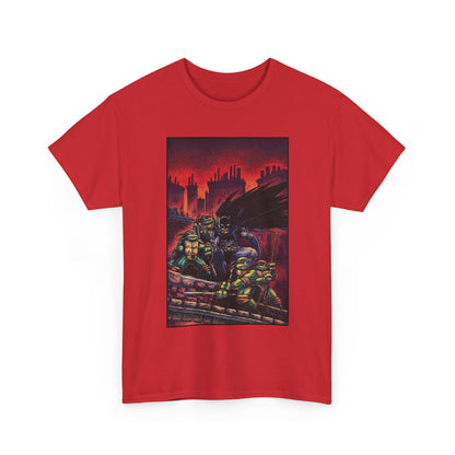 Batman & Teenage Mutant Ninja Turtles T-Shirt - Kevin Eastman Art - TNMT - DC Comics