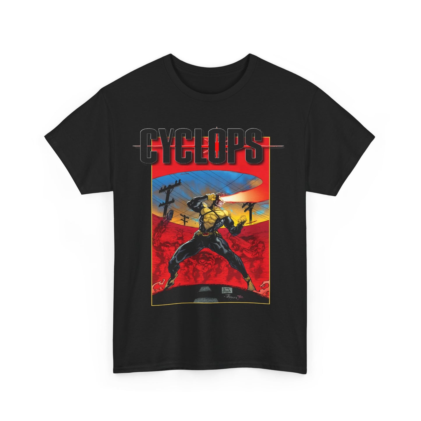 Cyclops T-Shirt - Ryan Stegman Art - Scott Summers, Leader of the X-Men - Marvel Comics