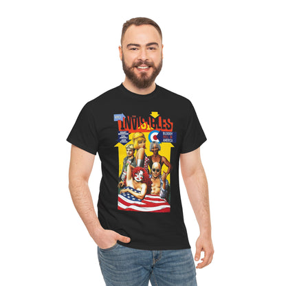 Invisibles: Bloody Hell in America T-Shirt - Brian Bolland Art - DC/Vertigo Comics