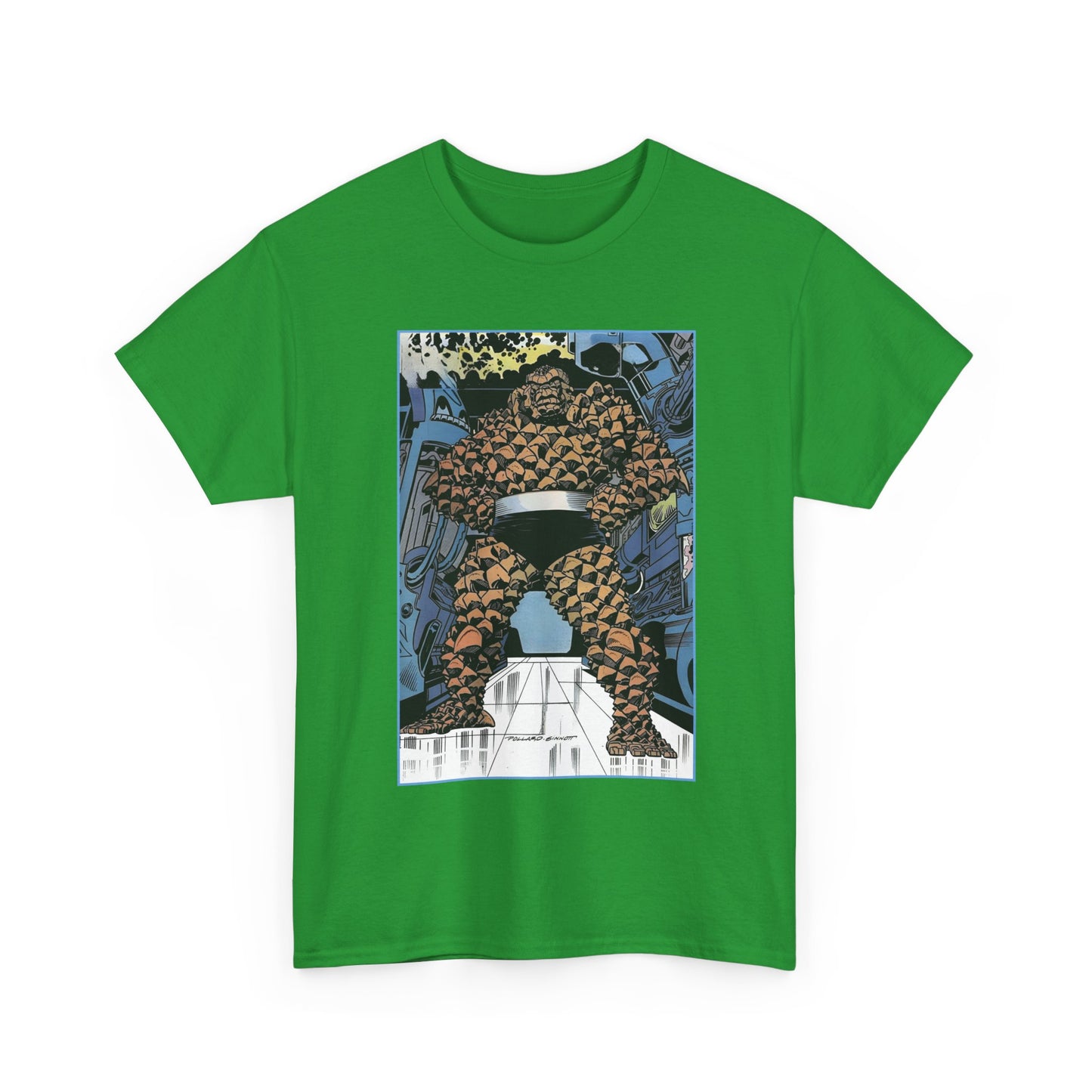 The Thing T-Shirt - Keith Pollard Art - Fantastic Four Pin-Up - Marvel Comics