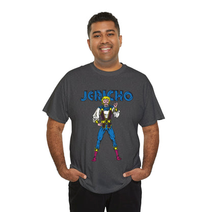 Jericho T-Shirt - George Perez Art - New Teen Titans Member - Son of Deathstroke, Brother of Ravager - DC Comics