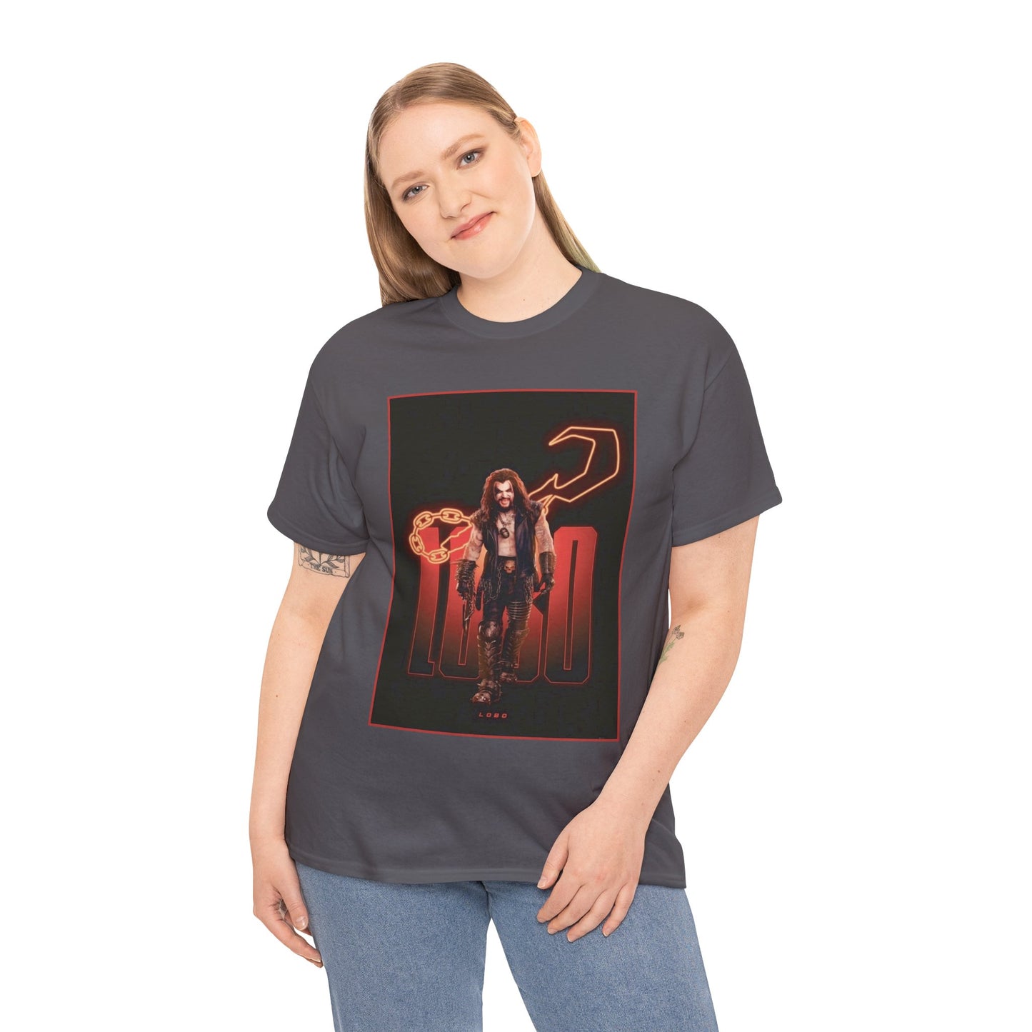 Lobo T-Shirt - Jason Momoa - New 2026 Supergirl Movie - From the James Gunn DCU - DC Comics