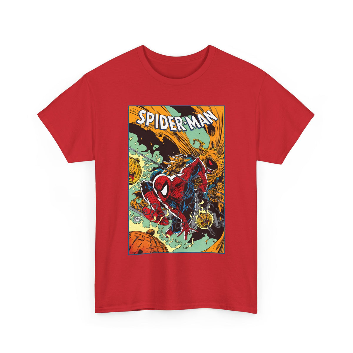 Spider-Man Vs Hobgoblin T-Shirt - Todd McFarlane Art - Marvel Comics