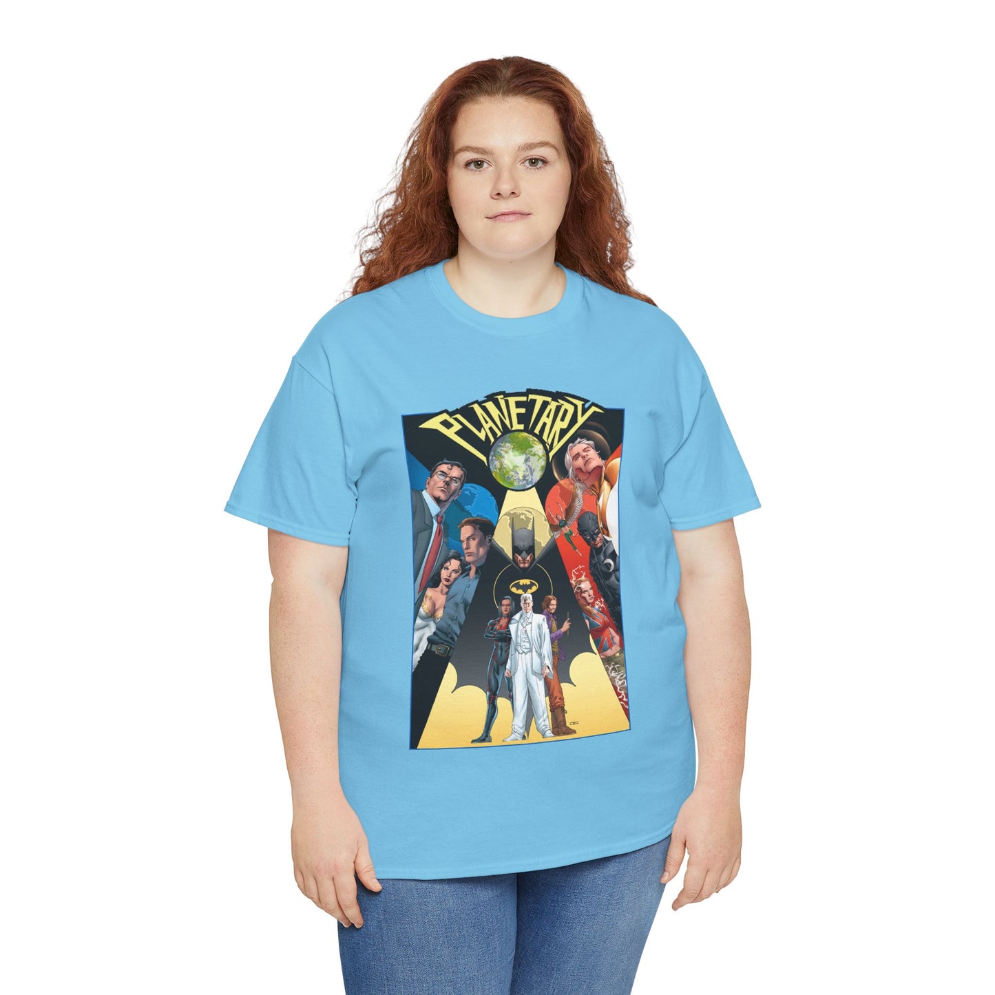 Planetary T-Shirt - The Drummer, Jakita Wagner & Elijah Snow - DC Comics/Wildstorm - Crossing Worlds - John Cassaday Art