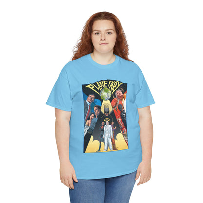 Planetary T-Shirt - The Drummer, Jakita Wagner & Elijah Snow - DC Comics/Wildstorm - Crossing Worlds - John Cassaday Art
