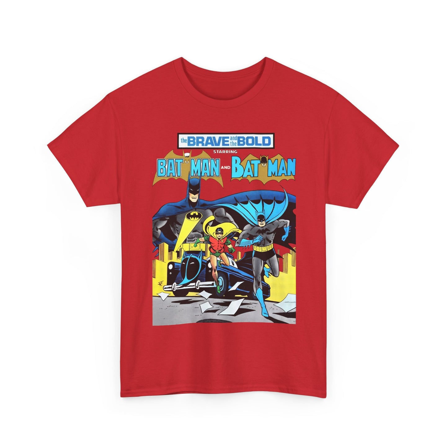 Brave & Bold #200 T-Shirt - Jim Aparo Art - Golden Age & Bronze Age Batman Team-Up - DC Comics