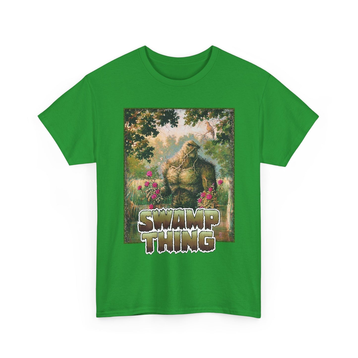 Swamp Thing T-Shirt - Michael Zulli Art From the 1993 Poster - Alec Holland, Parliament of Trees - DC Comics, Vertigo Comics