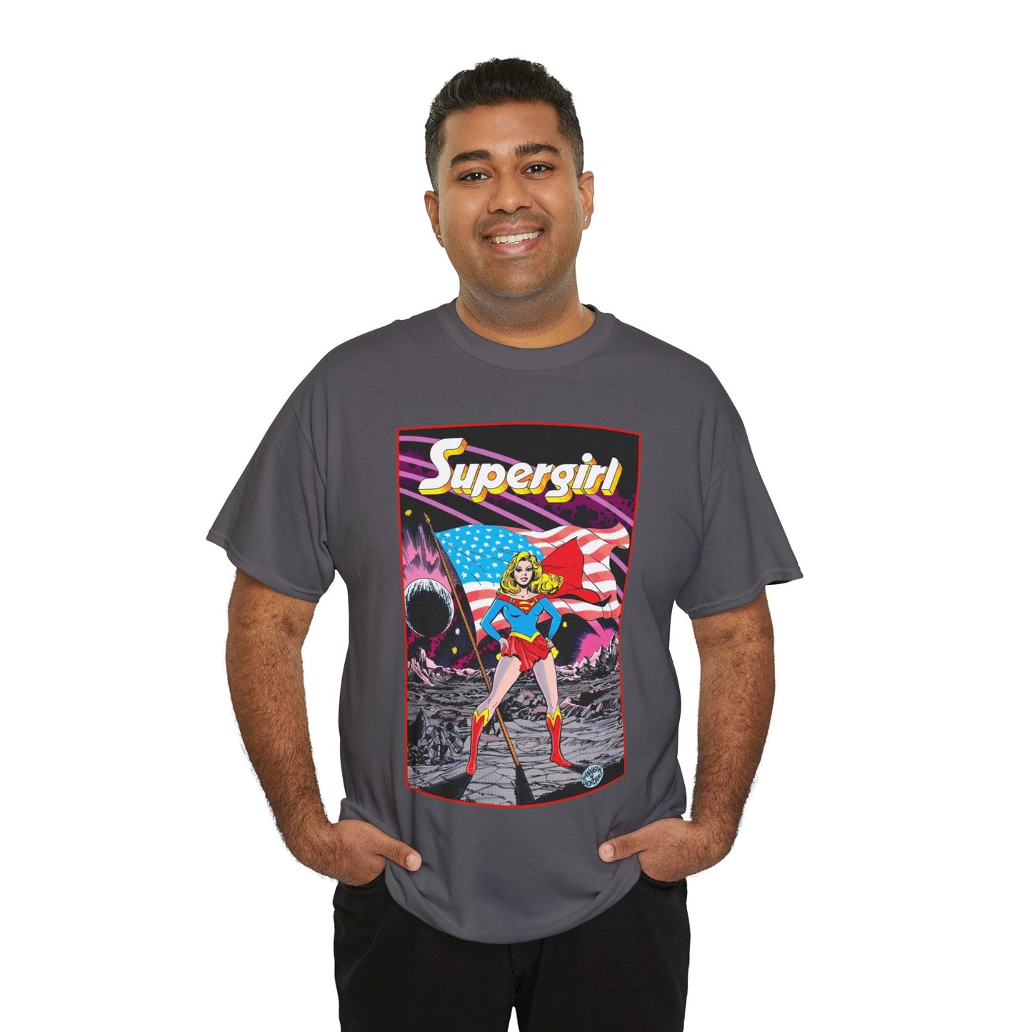 Supergirl T-Shirt - 1980s Art - 2026 Movie with Milly Alcock - DC Comics