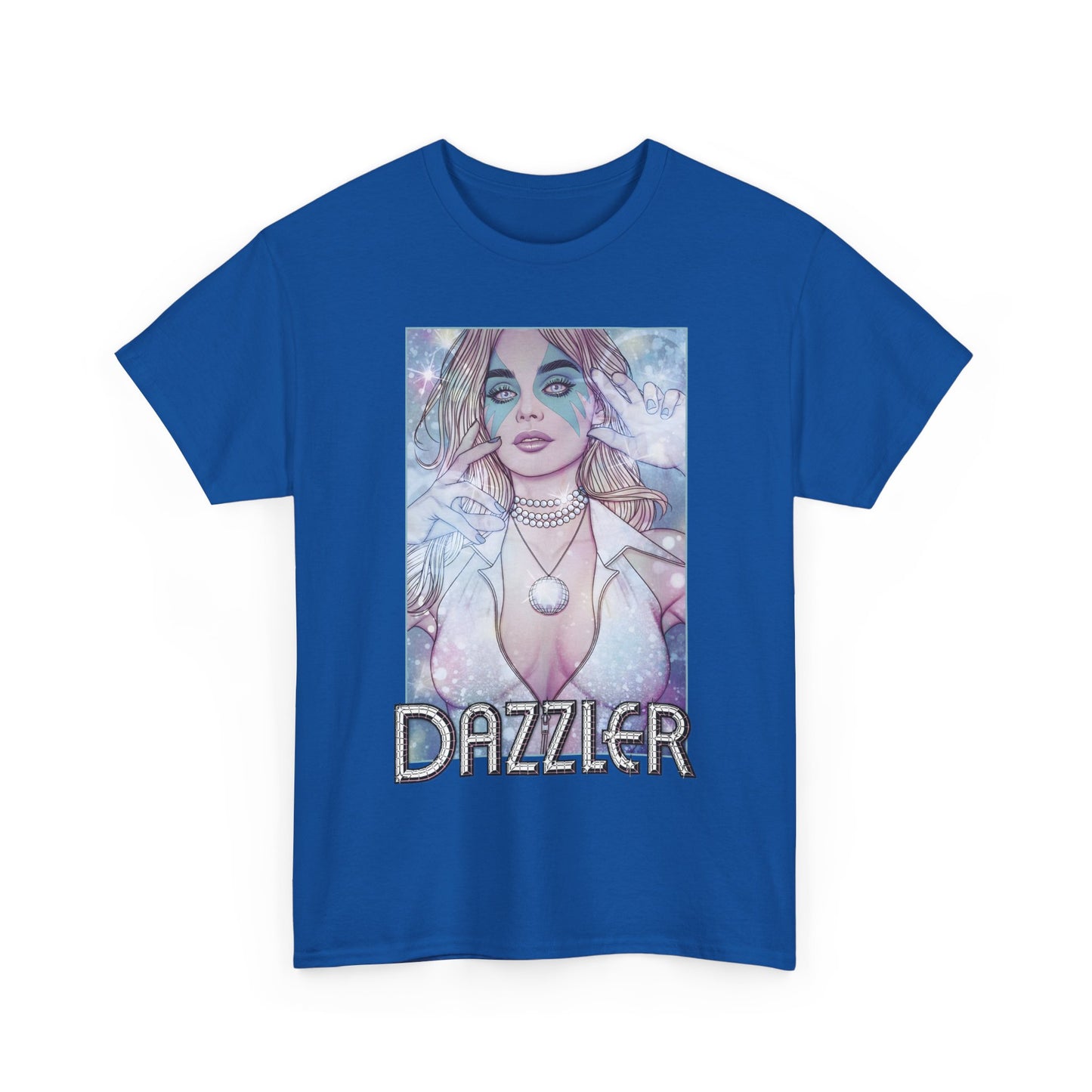 Dazzler T-Shirt - Jenny Frison Art - X-Men Member, Pop Star Mutant - Alison Blaire - Marvel Comics
