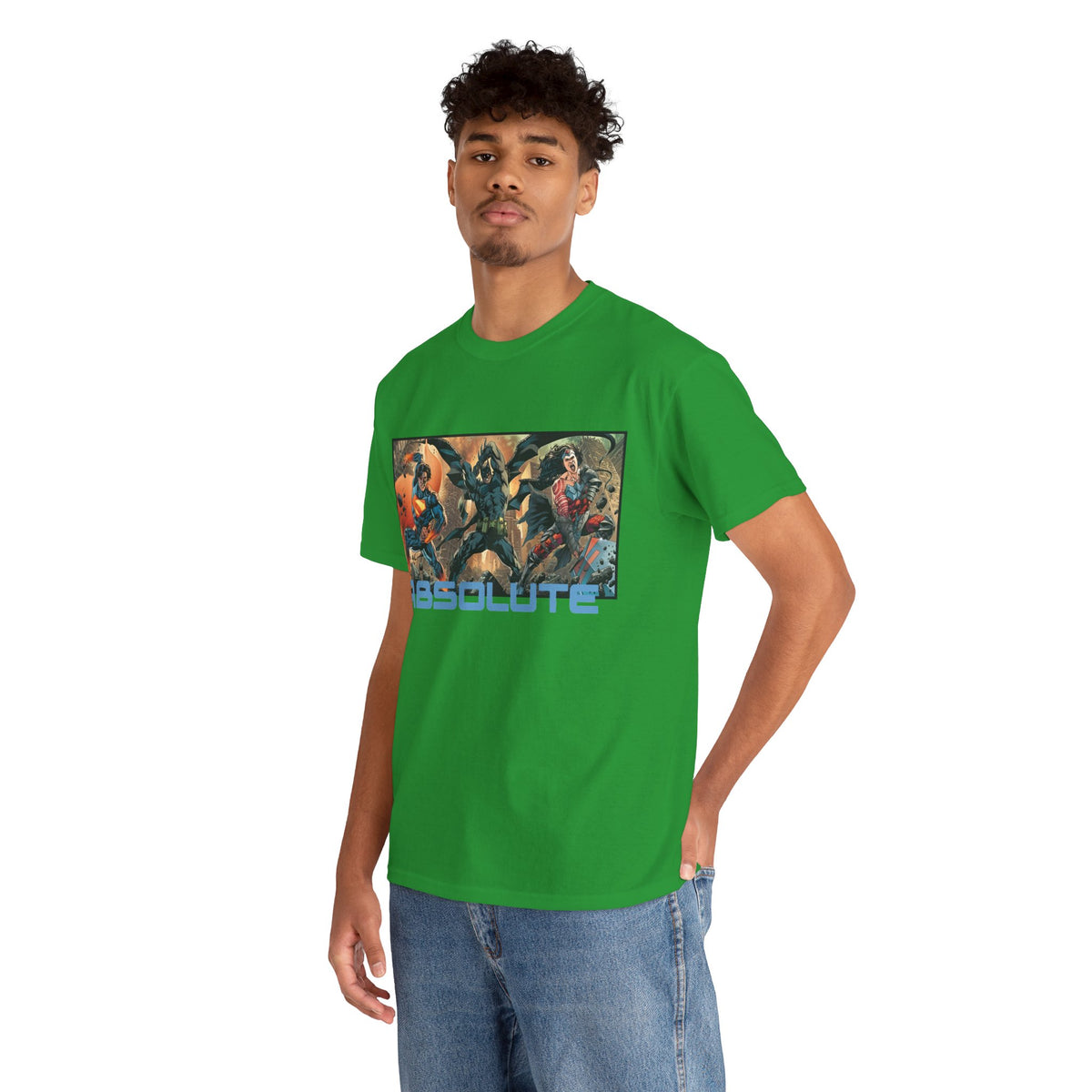 Absolute Trinity T-Shirt - Bryan Hitch Art - Batman, Superman, Wonder Woman - DC Comics