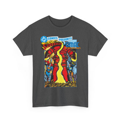 DC Comics Presents #61 T-Shirt - George Perez Art - Superman & OMAC Team-Up - DC Comics