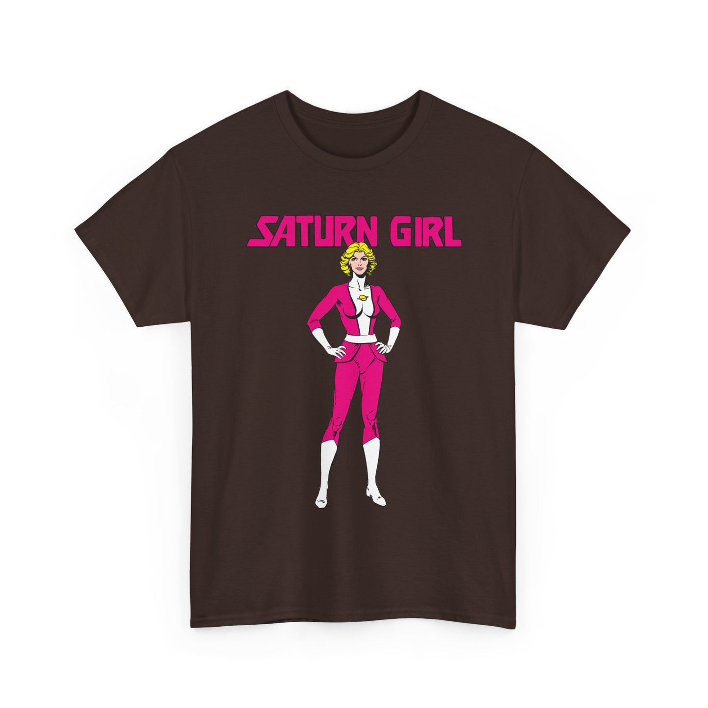 Saturn Girl T-Shirt - Curt Swan Art - Legion of Super-Heroes Founding Member - DC Comics