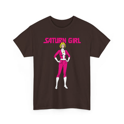 Saturn Girl T-Shirt - Curt Swan Art - Legion of Super-Heroes Founding Member - DC Comics