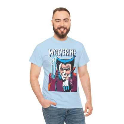 Wolverine T-Shirt - Frank Miller 1982 Cover Art - Marvel Comics - X-Men Member, Logan - Classic Mini-Series