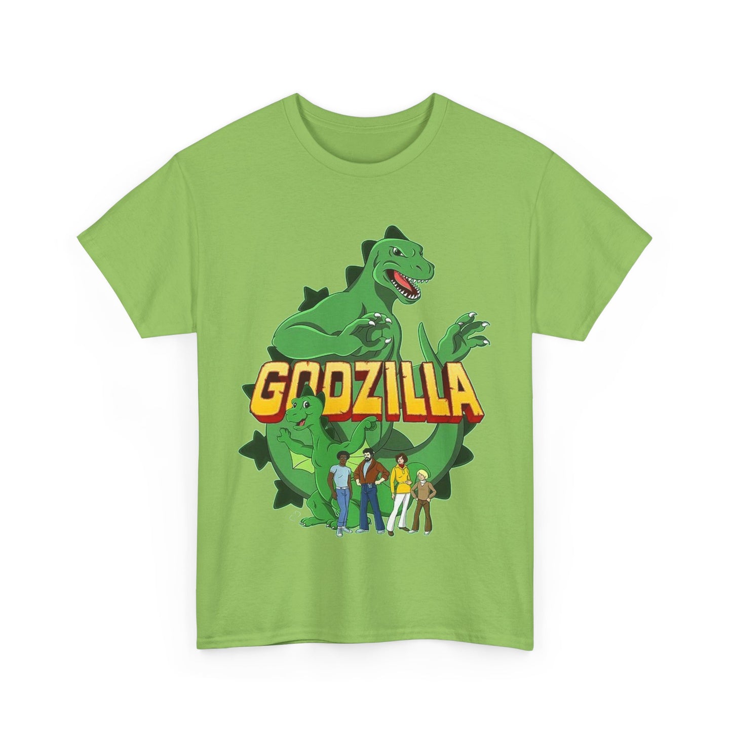 Godzilla T-Shirt - Popular 1970s Hanna-Barbera Cartoon - Godzooky - Retro 70s Animation - Toho - King of the Monsters