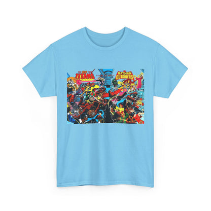 New Teen Titans & Batman and the Outsiders T-Shirt - George Perez & Jim Aparo Art - DC Comics