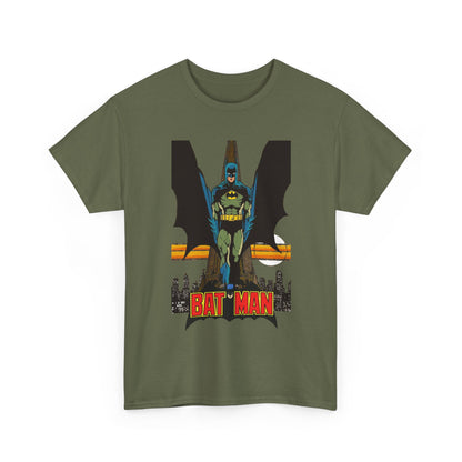 Batman T-Shirt - George Perez Art - JLA 80s Postcard Set - DC Comics - Gotham City - Justice League of America Member