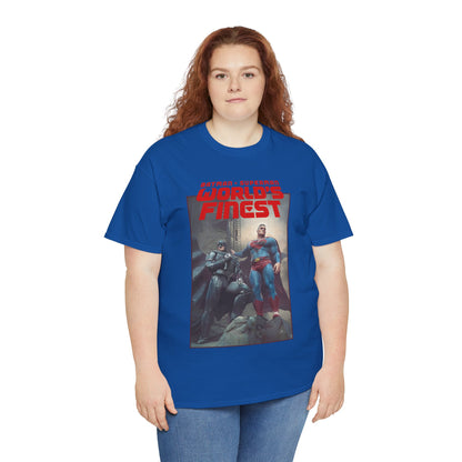 Batman Superman World's Finest T-Shirt - Björn Barends Art - #20 Variant Cover Art - DC Comics