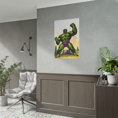 Incredible Hulk Rolled Poster - John Byrne Art - Marvel Comics - Multiple Sizes Up to 24"x36"