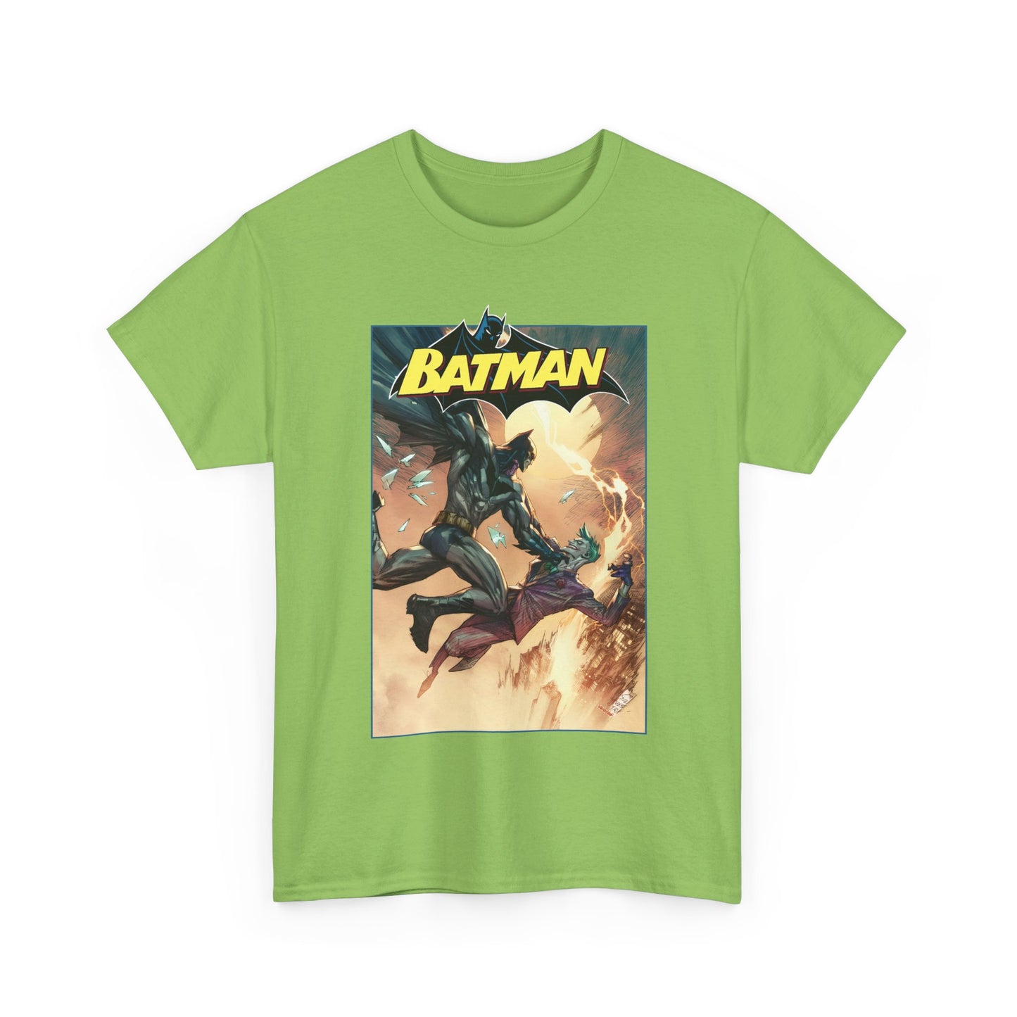Batman Vs Joker T-Shirt - Marc Silvestri Art - DC Comics