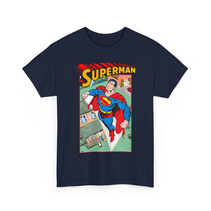 Superman T-Shirt - John Byrne Art - Man of Steel, Smallville - DC Comics