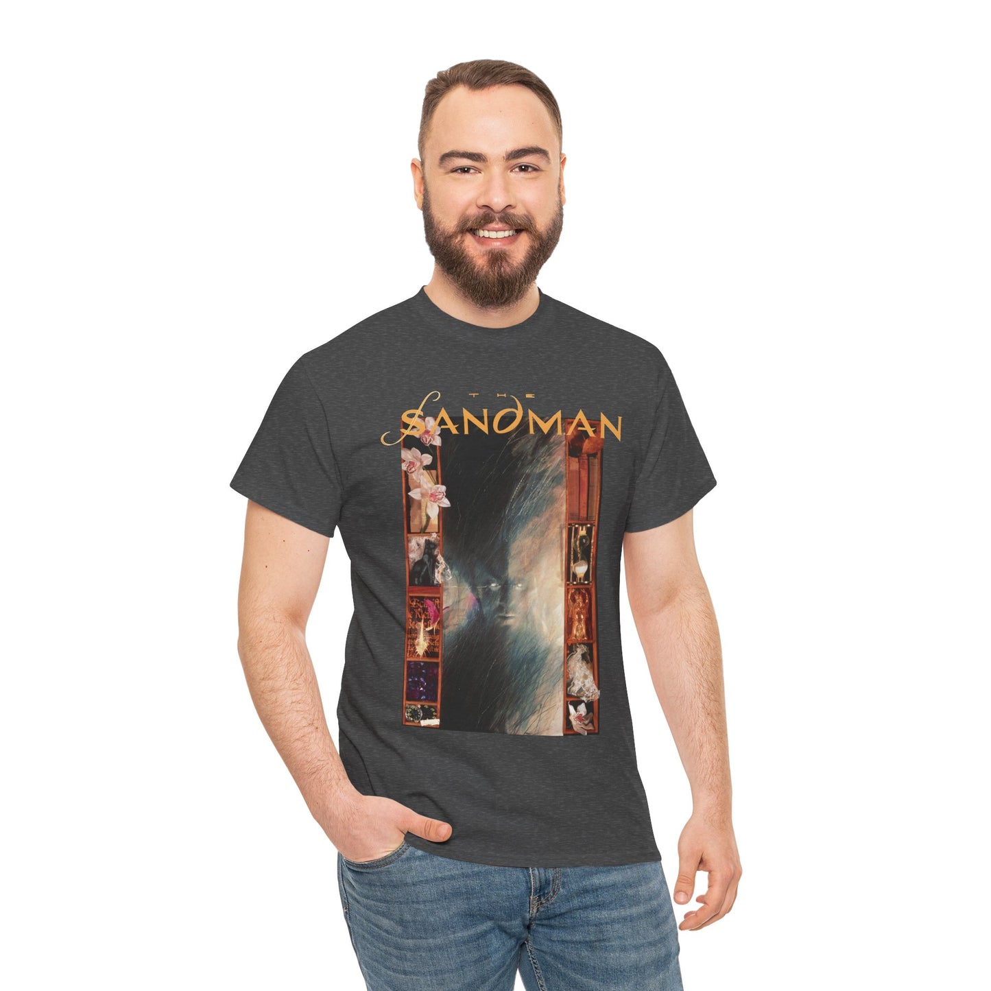Sandman T-Shirt - Dave McKean Art - Morpheus, Dream of the Endless - #1 Cover Art - DC/Vertigo Comics
