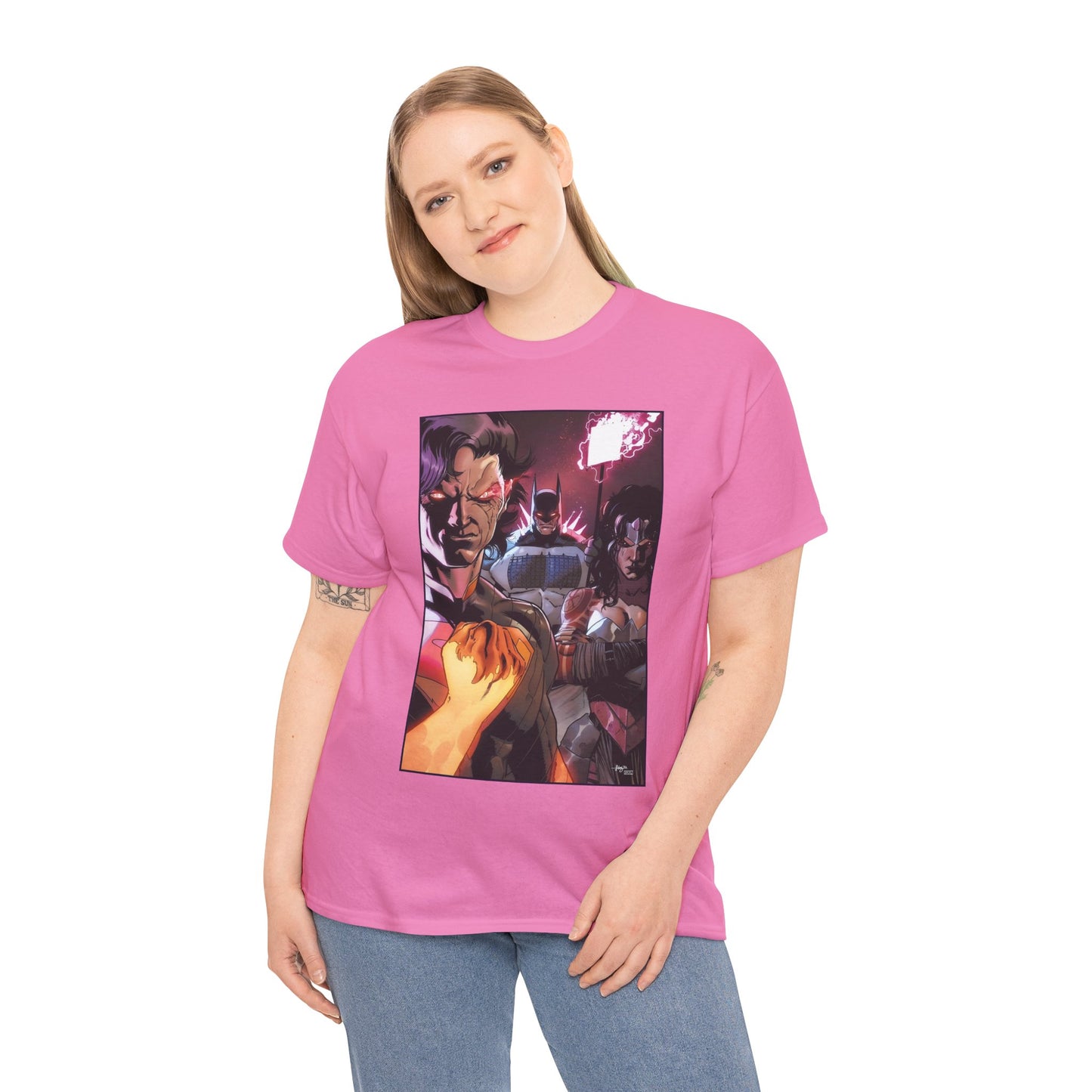 Absolute Trinity T-Shirt - Javier Fernandez Art - Superman, Batman, Wonder Woman - DC K.O. Variant Cover - DC Comics