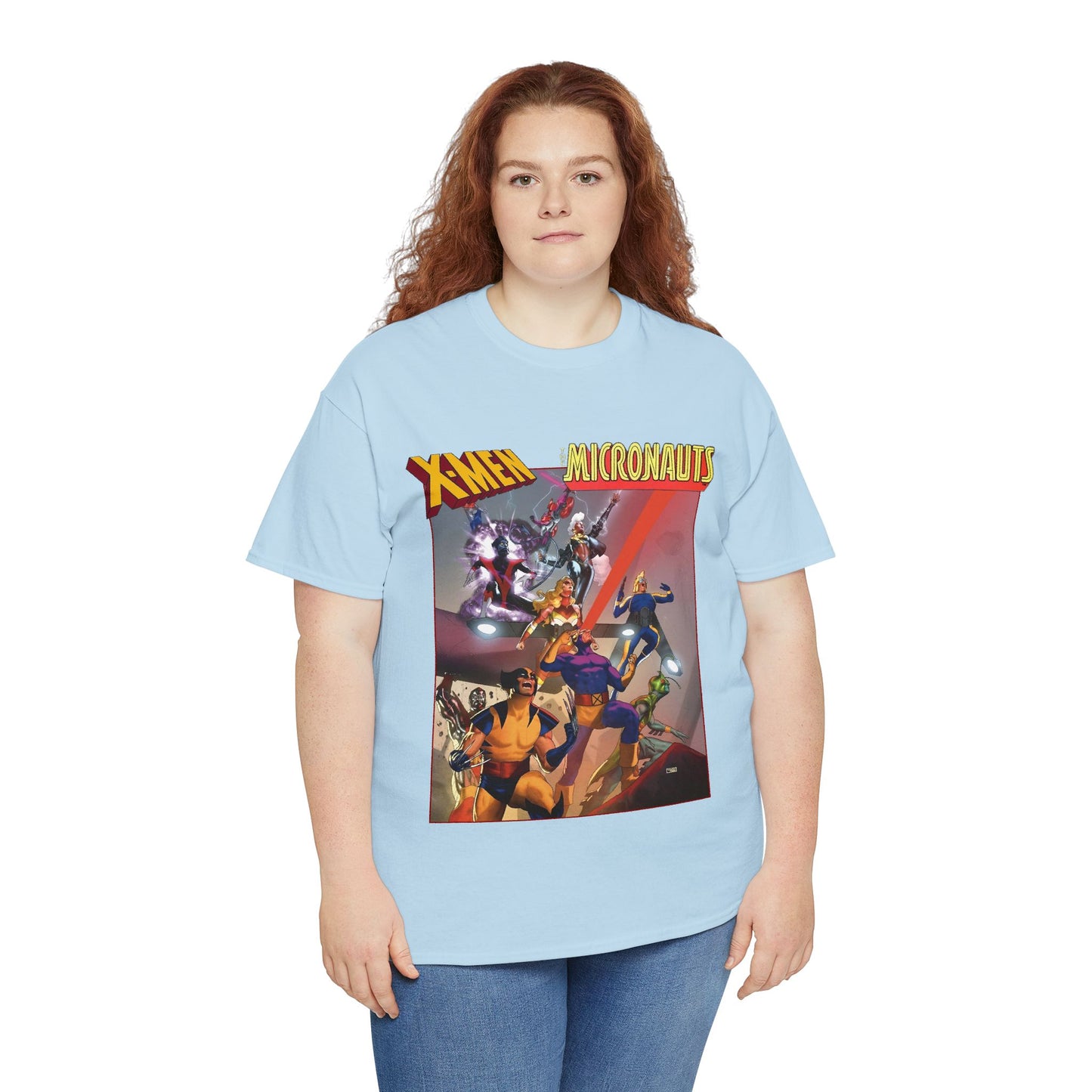 Uncanny X-Men/Micronauts T-Shirt - Taurin Clarke Art - Marvel Comics