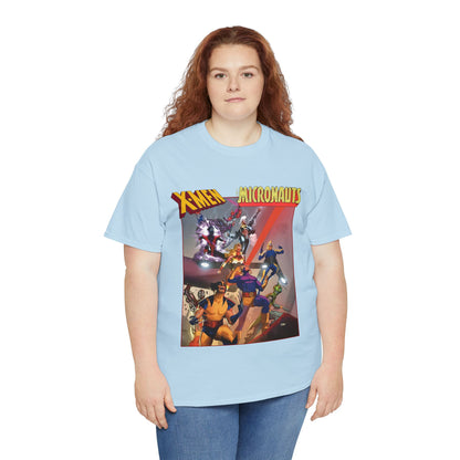Uncanny X-Men/Micronauts T-Shirt - Taurin Clarke Art - Marvel Comics