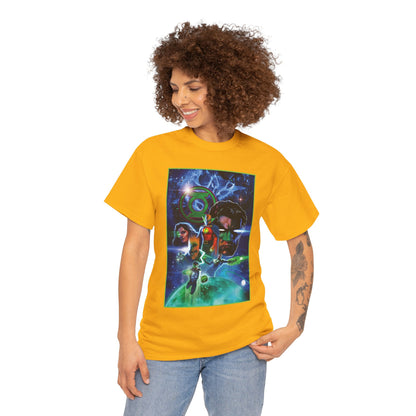Green Lantern T-Shirt - Liam Sharp Art - Alan Scott, Hal Jordan, Kyle Rayner - DC Comics