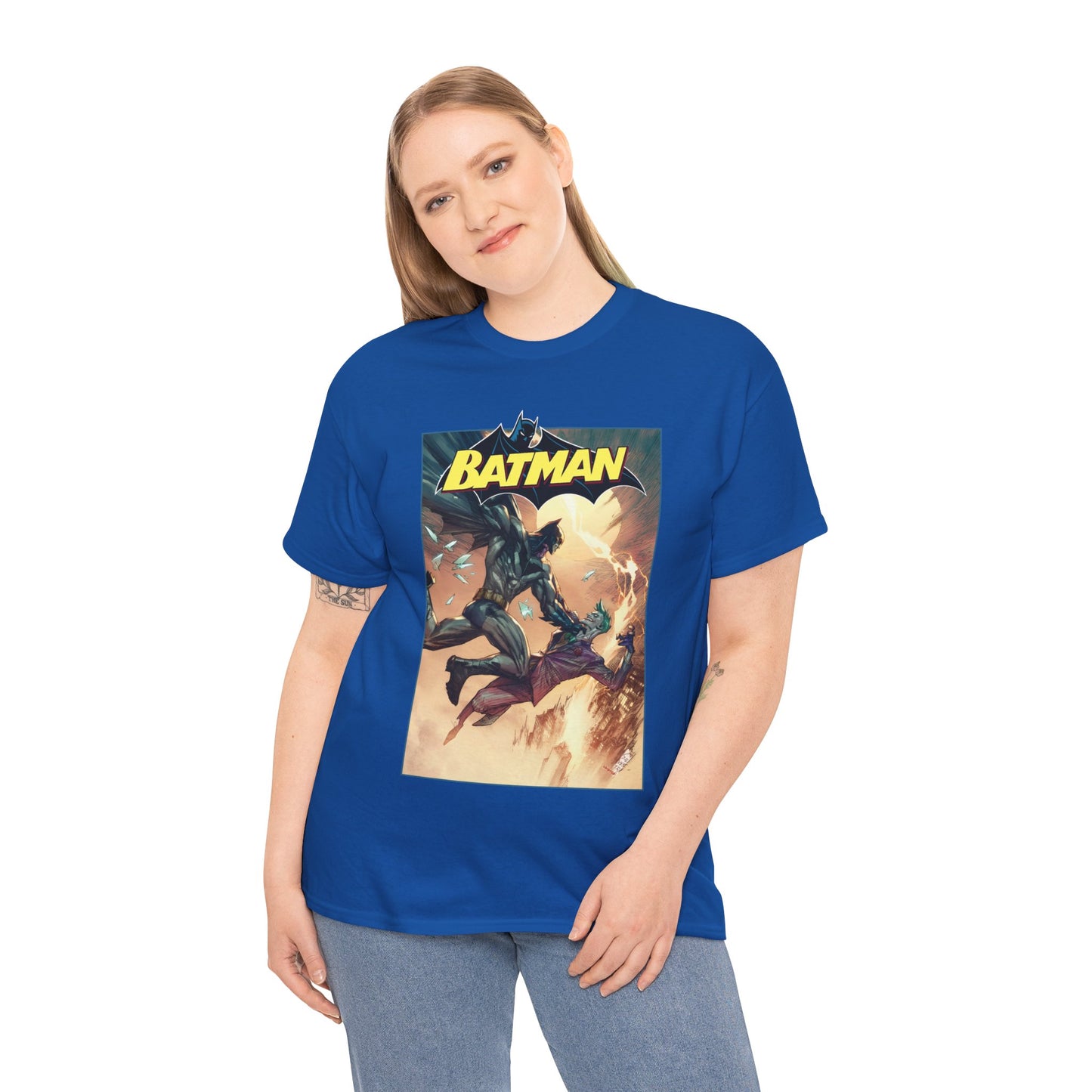 Batman Vs Joker T-Shirt - Marc Silvestri Art - DC Comics