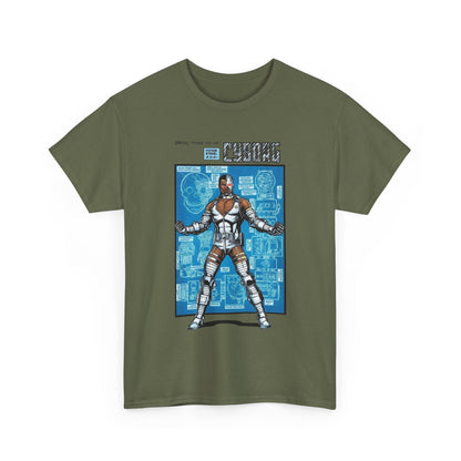 Cyborg T-Shirt - George Perez Art - New Teen Titans Pin-Up Poster - Victor Stone - DC Comics