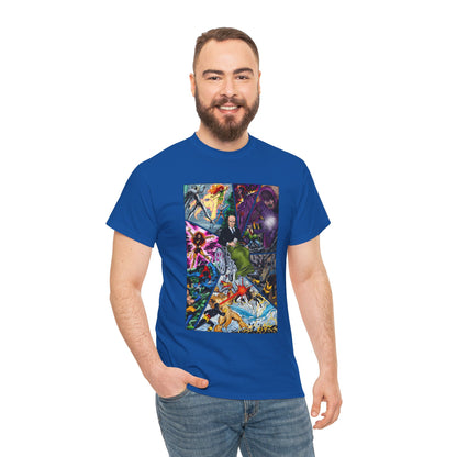 Professor X T-Shirt - John Byrne Art - Charles Xavier, X-Men Founder - Dark Phoenix, Cyclops, Sentinels - Marvel Comics