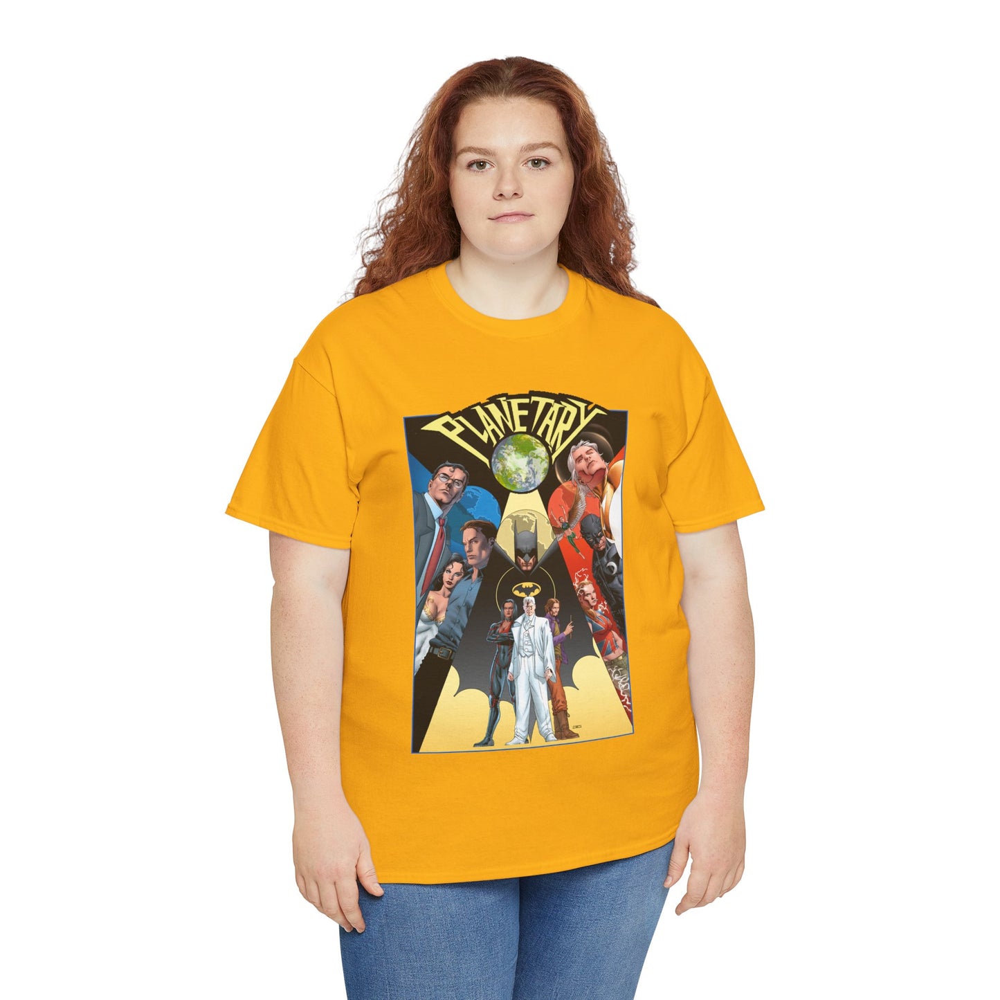 Planetary T-Shirt - The Drummer, Jakita Wagner & Elijah Snow - DC Comics/Wildstorm - Crossing Worlds - John Cassaday Art