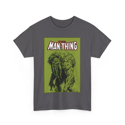 Man-Thing T-Shirt - Marvel Comics - Whatever Knows Fear Burns At The Touch - Swamp Monster